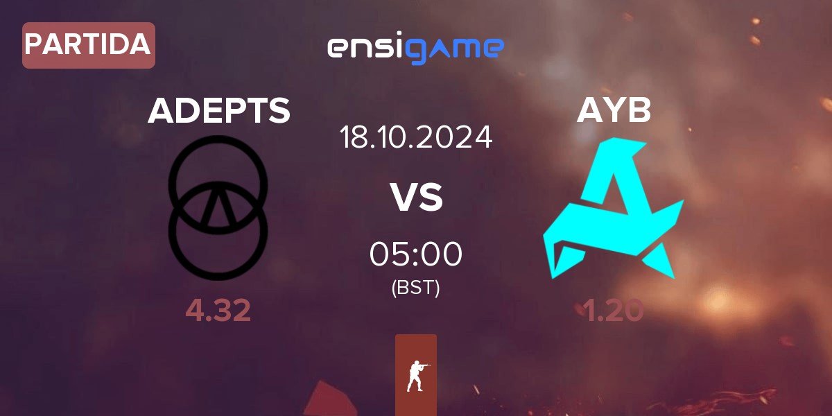 Partida ADEPTS vs Aurora Young Blud AYB | 18.10