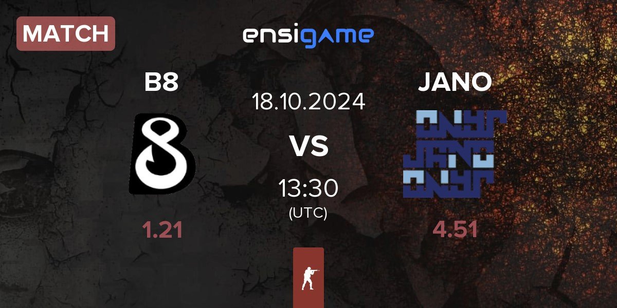 Match B8 vs JANO Esports JANO | 18.10