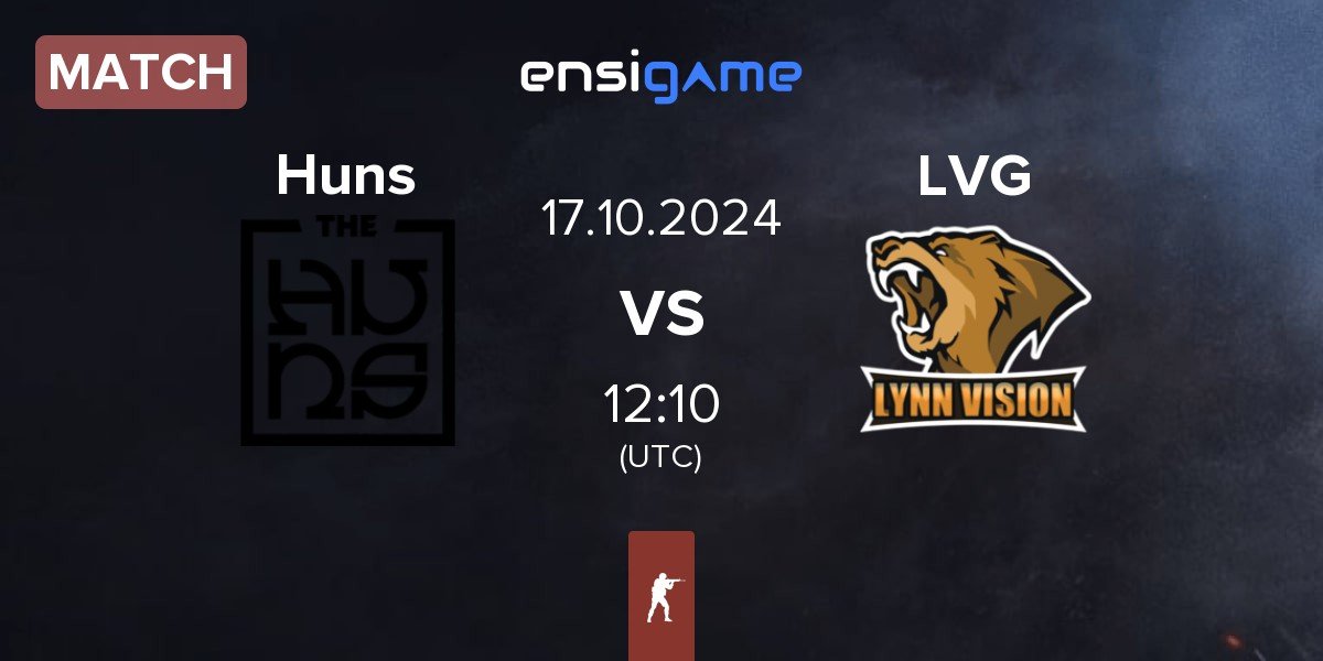 Match The Huns Esports Huns vs Lynn Vision Gaming LVG | 17.10