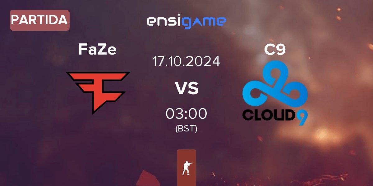 Partida FaZe Clan FaZe vs Cloud9 C9 | 17.10