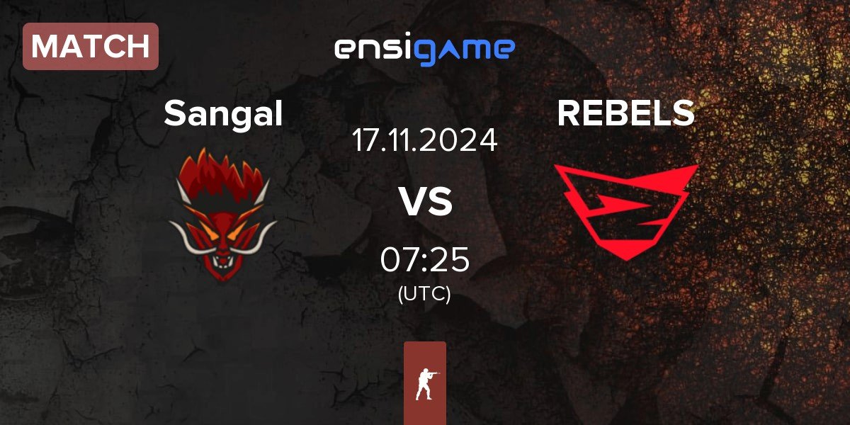 Match Sangal Esports Sangal vs Rebels Gaming REBELS | 17.11