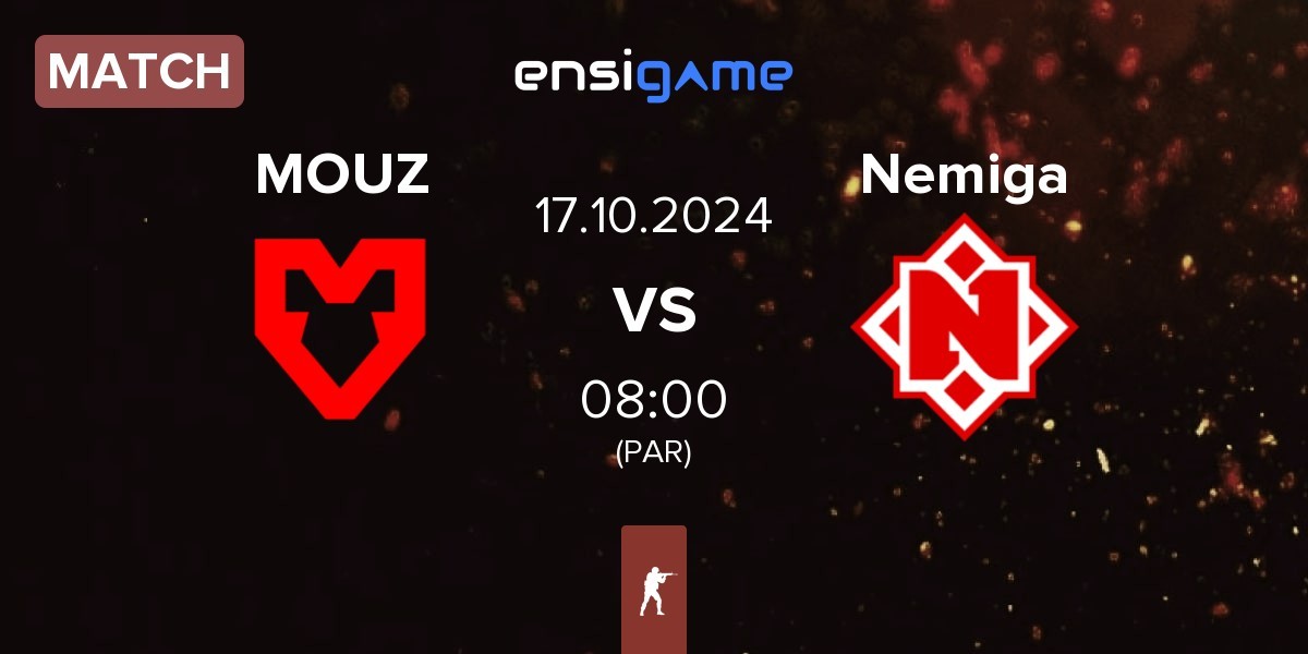 Match MOUZ vs Nemiga Gaming Nemiga | 17.10