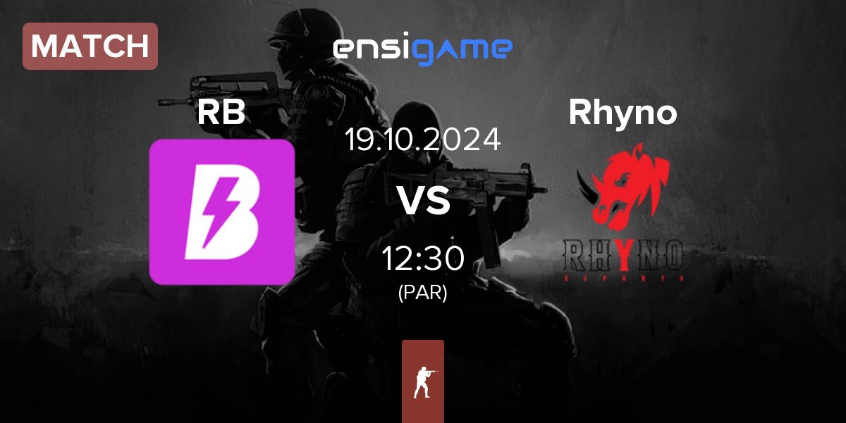 Match RUSH B RB vs Rhyno Esports Rhyno | 19.10