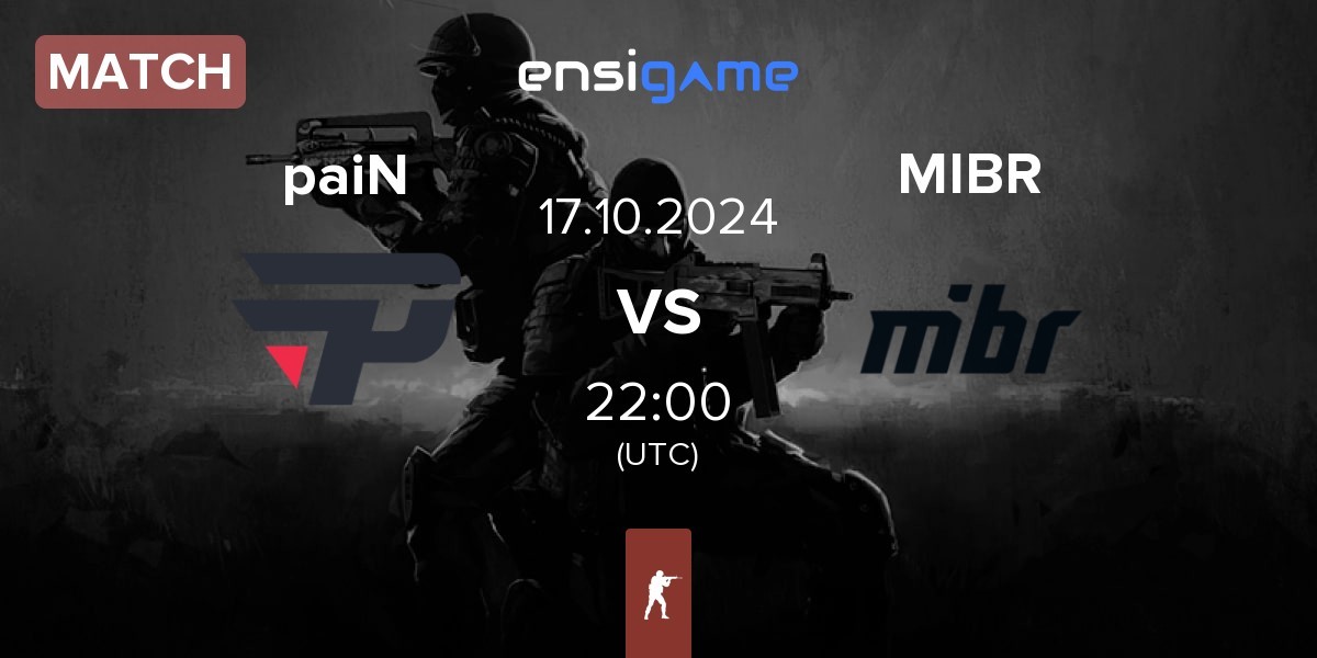 Match paiN Gaming paiN vs Made in Brazil MIBR | 17.10