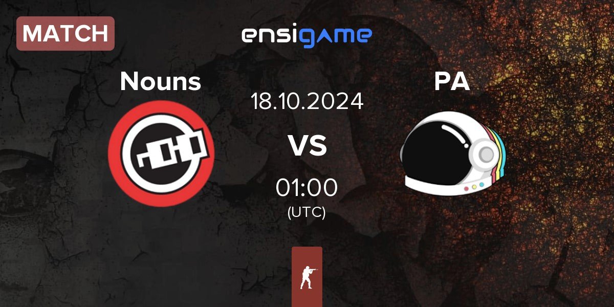 Match Nouns Esports Nouns vs Party Astronauts PA | 18.10