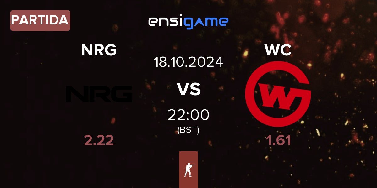 Partida NRG Esports NRG vs Wildcard Gaming WC | 18.10