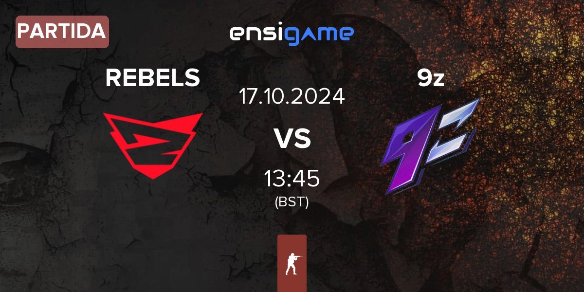 Partida Rebels Gaming REBELS vs 9z Team 9z | 17.10