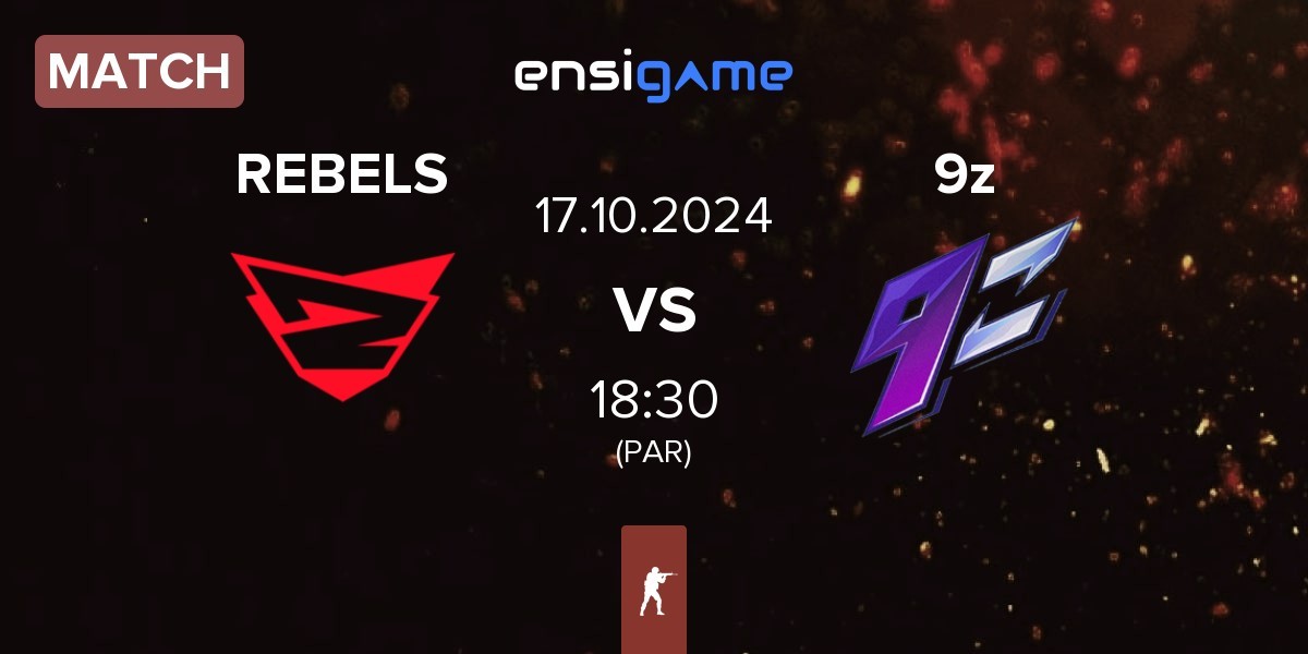 Match Rebels Gaming REBELS vs 9z Team 9z | 17.10