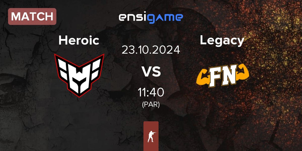 Match Heroic vs Legacy | 23.10