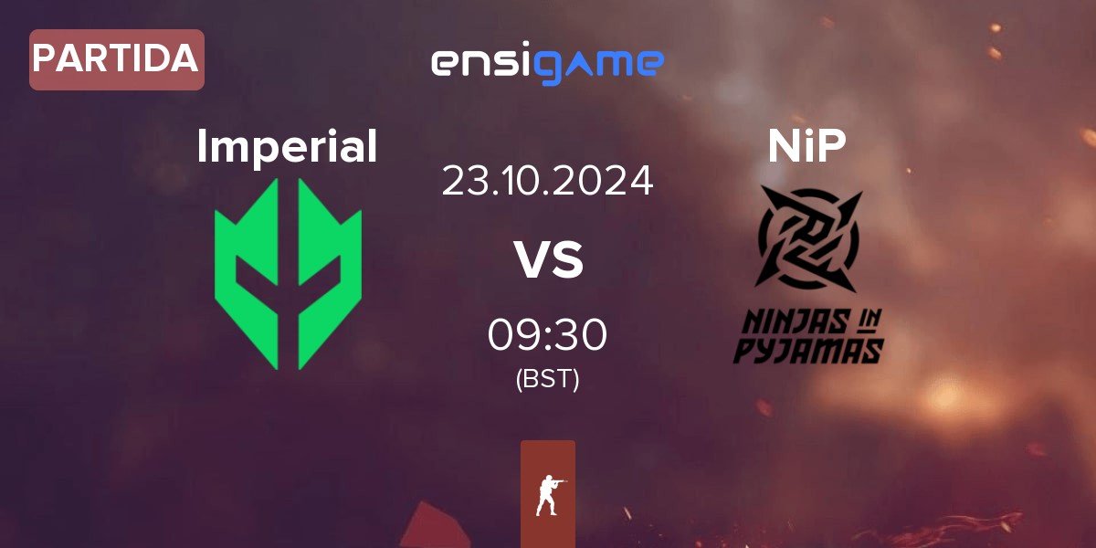 Partida Imperial Esports Imperial vs Ninjas in Pyjamas NiP | 23.10