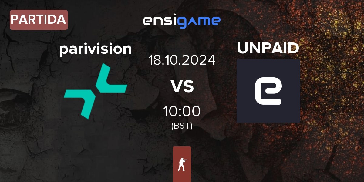 Partida PARIVISION parivision vs UNPAID | 18.10