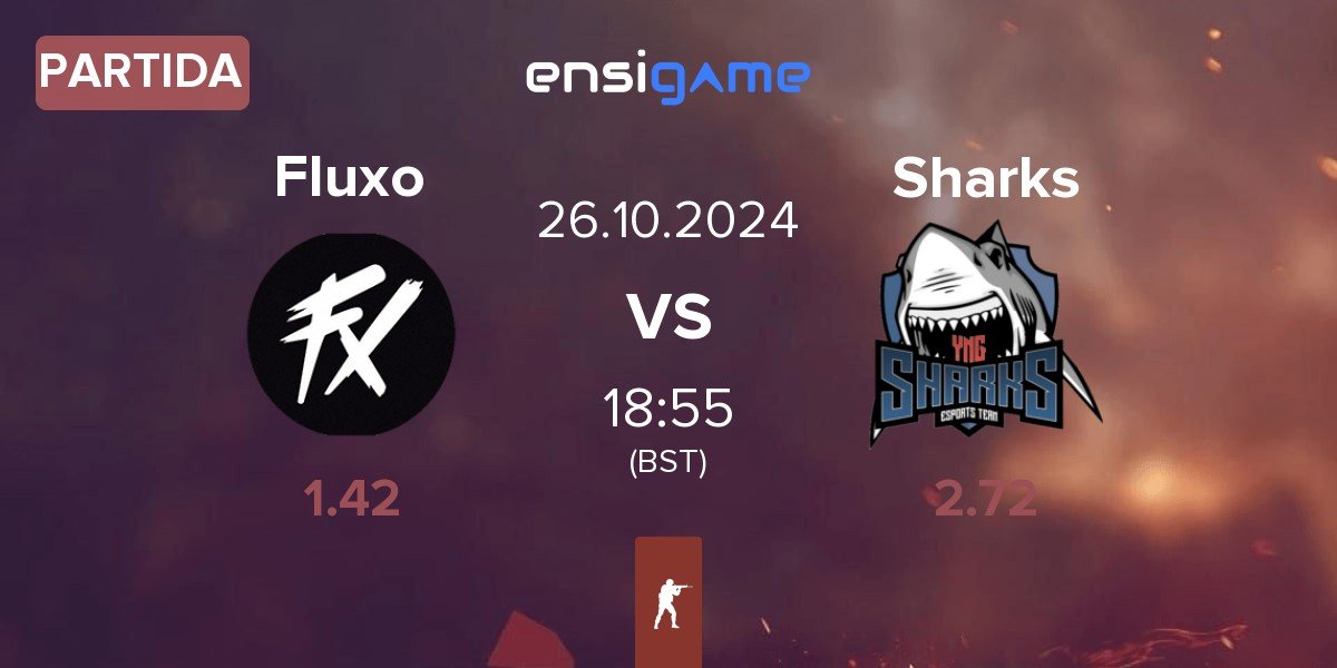 Partida Fluxo vs Sharks Esports Sharks | 26.10