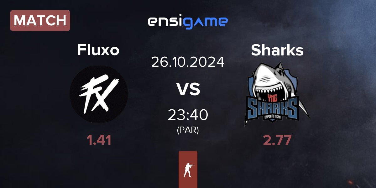 Match Fluxo vs Sharks Esports Sharks | 26.10