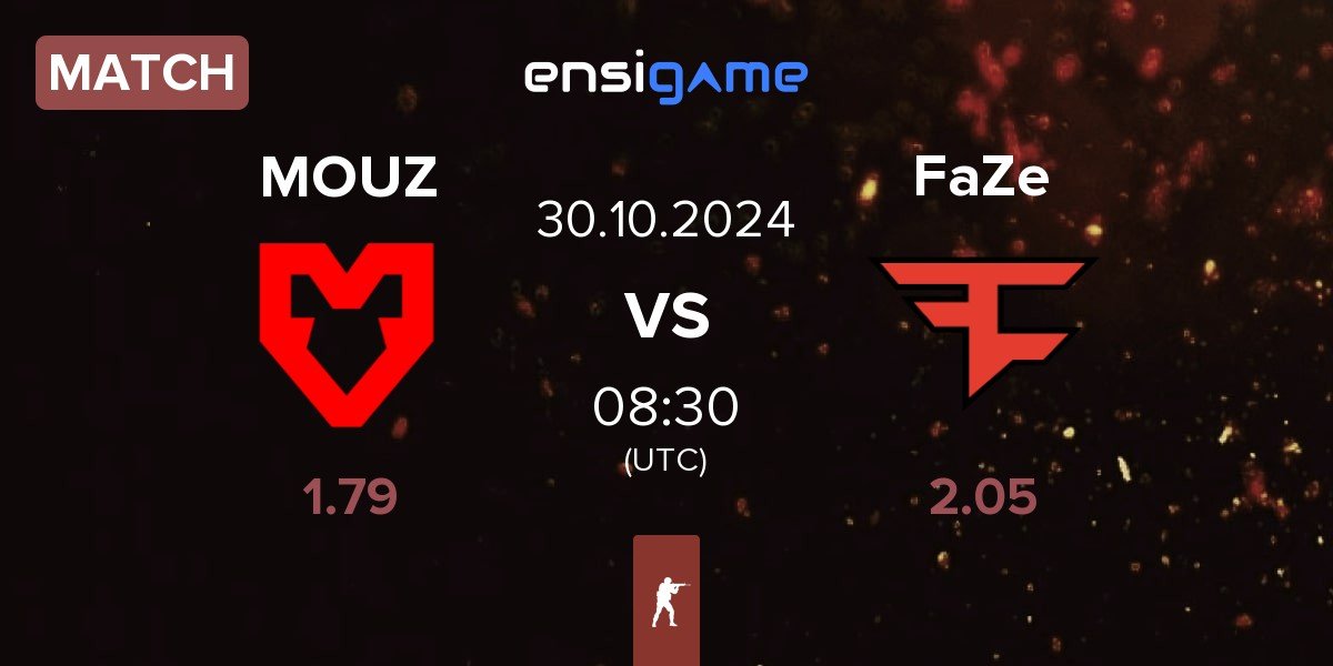 Match MOUZ vs FaZe Clan FaZe | 30.10