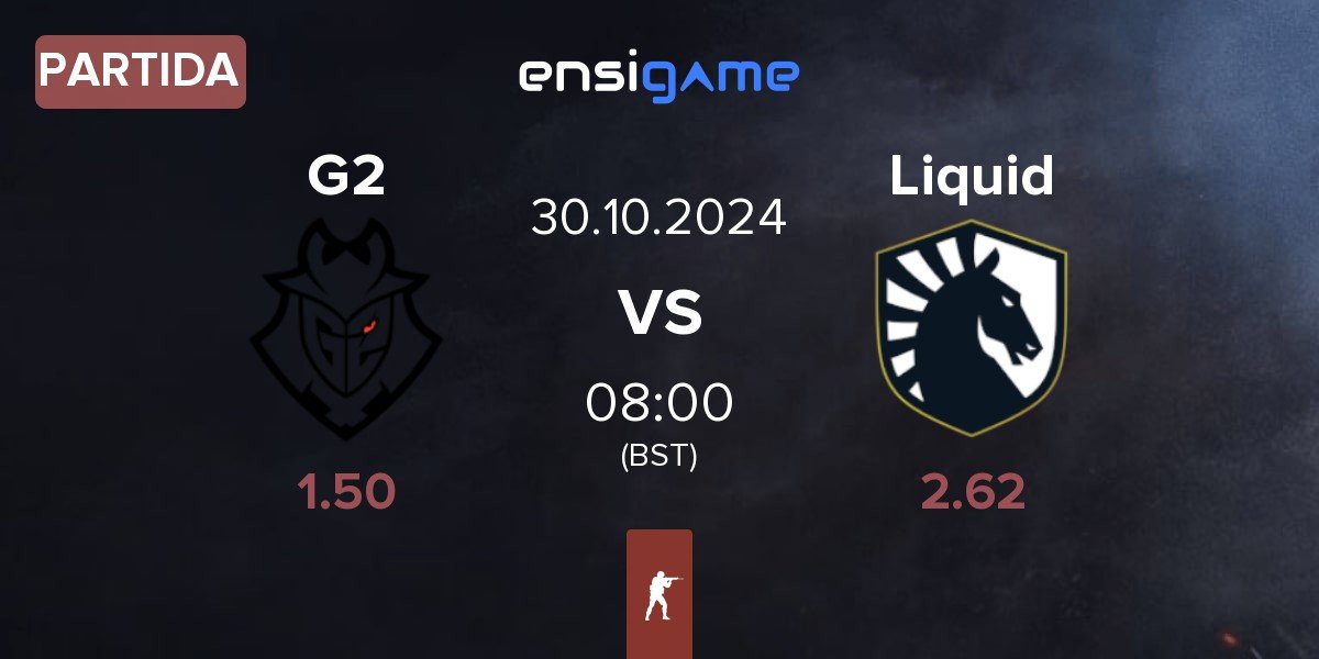 Partida G2 Esports G2 vs Team Liquid Liquid | 30.10