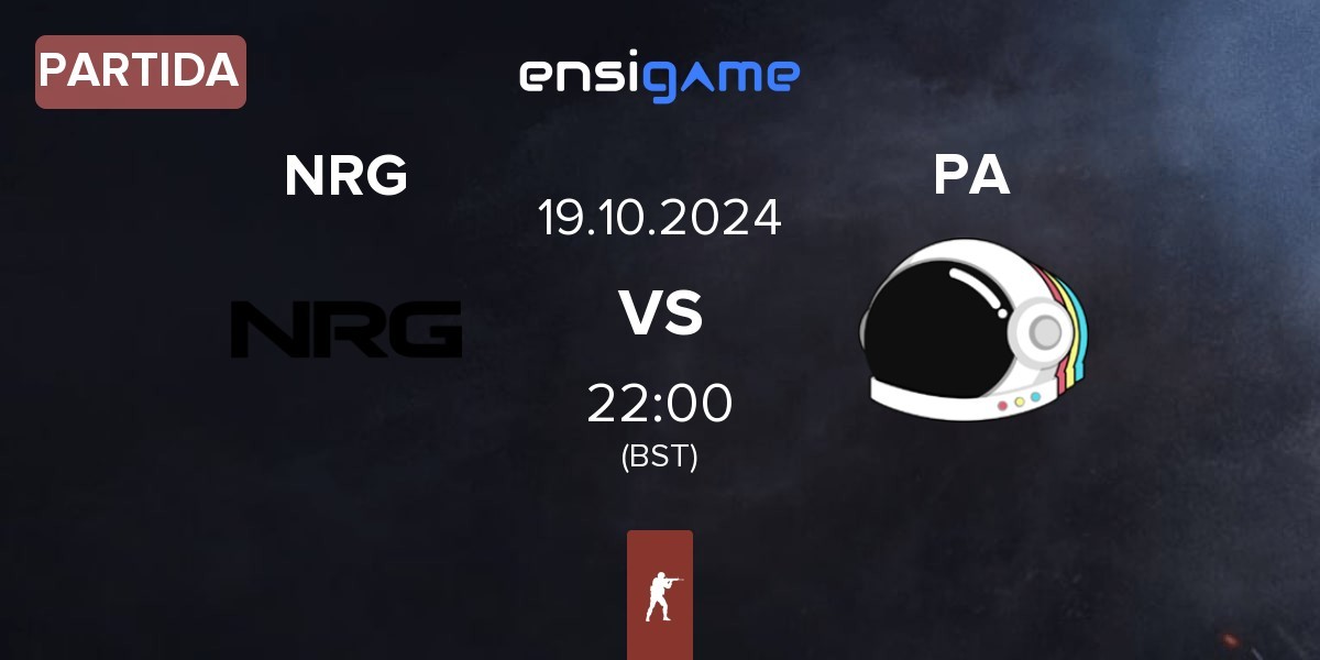 Partida NRG Esports NRG vs Party Astronauts PA | 19.10