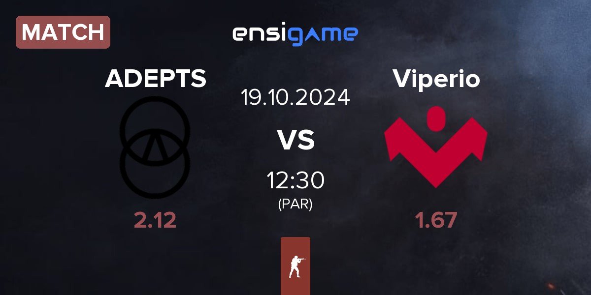 Match ADEPTS vs Viperio | 19.10