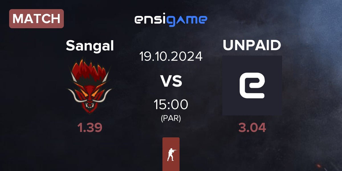 Match Sangal Esports Sangal vs UNPAID | 19.10