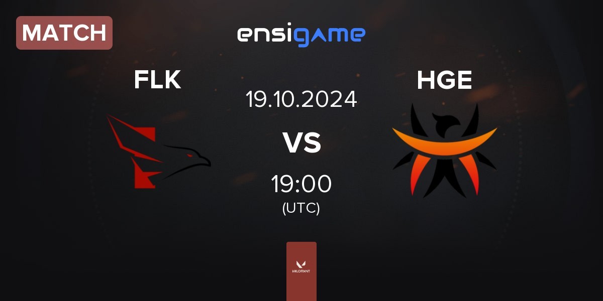 Match FALKE ESPORTS FLK vs Happy Game Esport HGE | 19.10