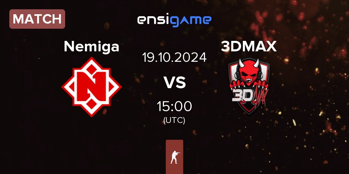 Match Nemiga Gaming Nemiga vs 3DMAX | 19.10