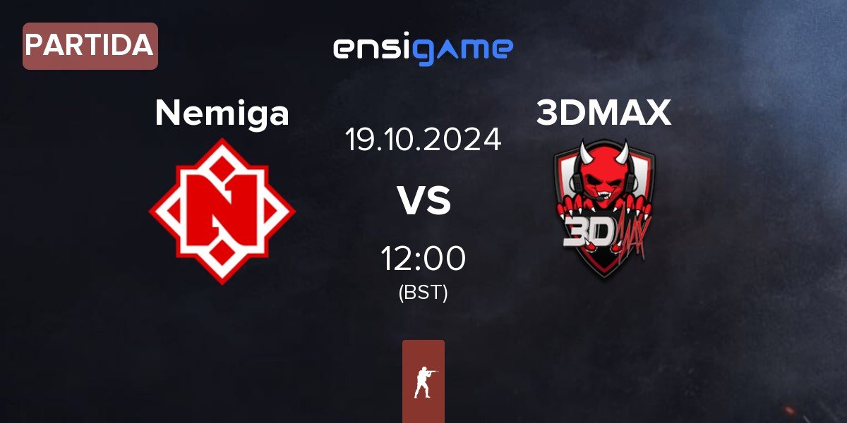 Partida Nemiga Gaming Nemiga vs 3DMAX | 19.10