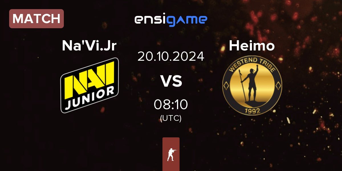 Match Natus Vincere Junior Na'Vi.Jr vs Heimo Esports Heimo | 20.10