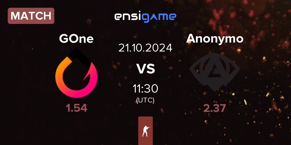 Match GenOne GOne vs Anonymo Esports Anonymo | 21.10