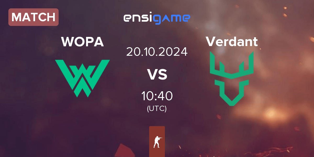 Match WOPA Esport WOPA vs Verdant | 20.10