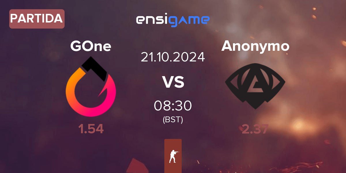 Partida GenOne GOne vs Anonymo Esports Anonymo | 21.10