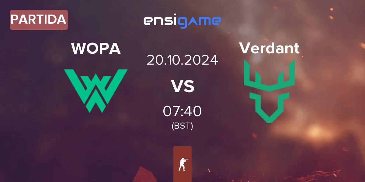 Partida WOPA Esport WOPA vs Verdant | 20.10