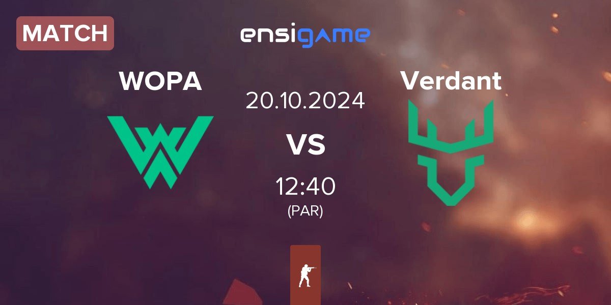 Match WOPA Esport WOPA vs Verdant | 20.10