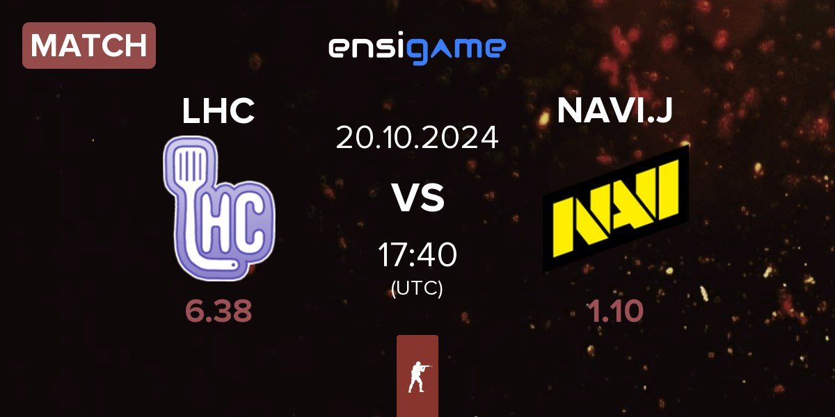 Match Let Her Cook LHC vs NAVI Javelins NAVI.J | 20.10