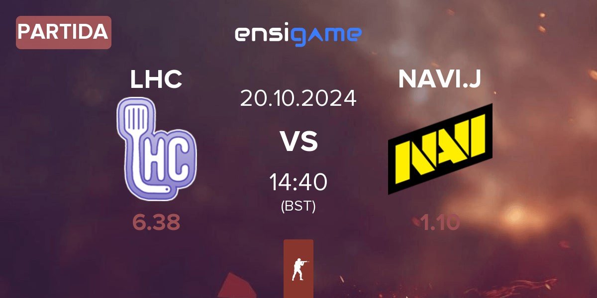 Partida Let Her Cook LHC vs NAVI Javelins NAVI.J | 20.10