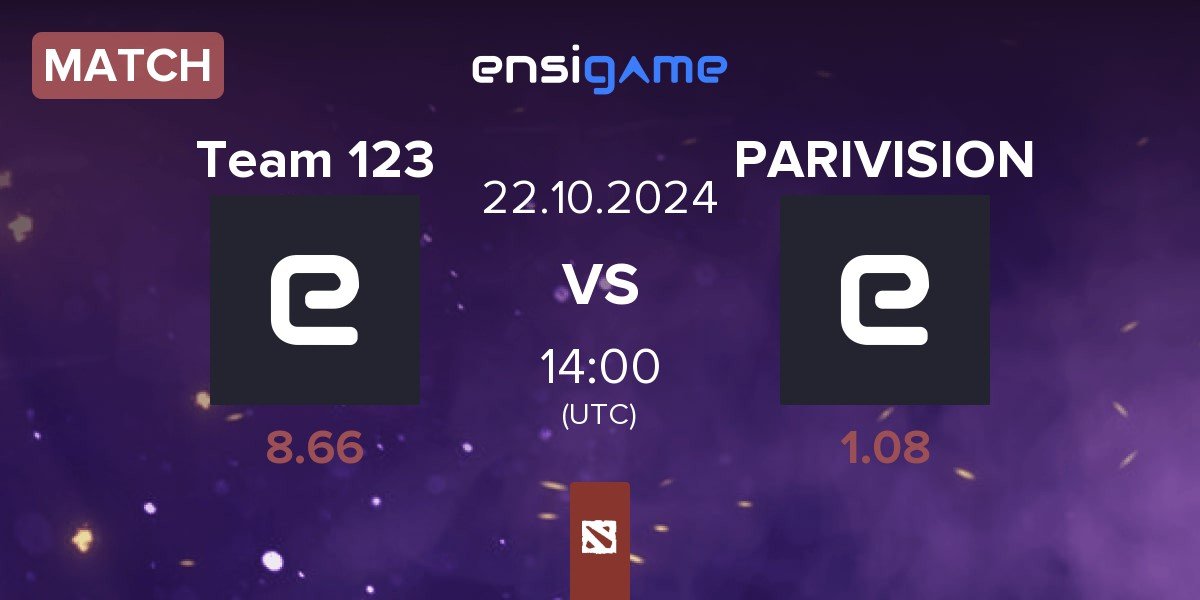 Match Team 123 vs PARIVISION | 22.10