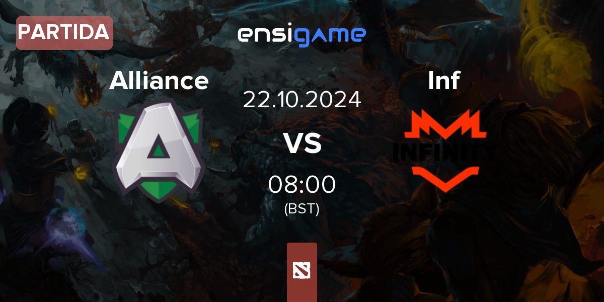 Partida Alliance vs Infinity Inf | 22.10