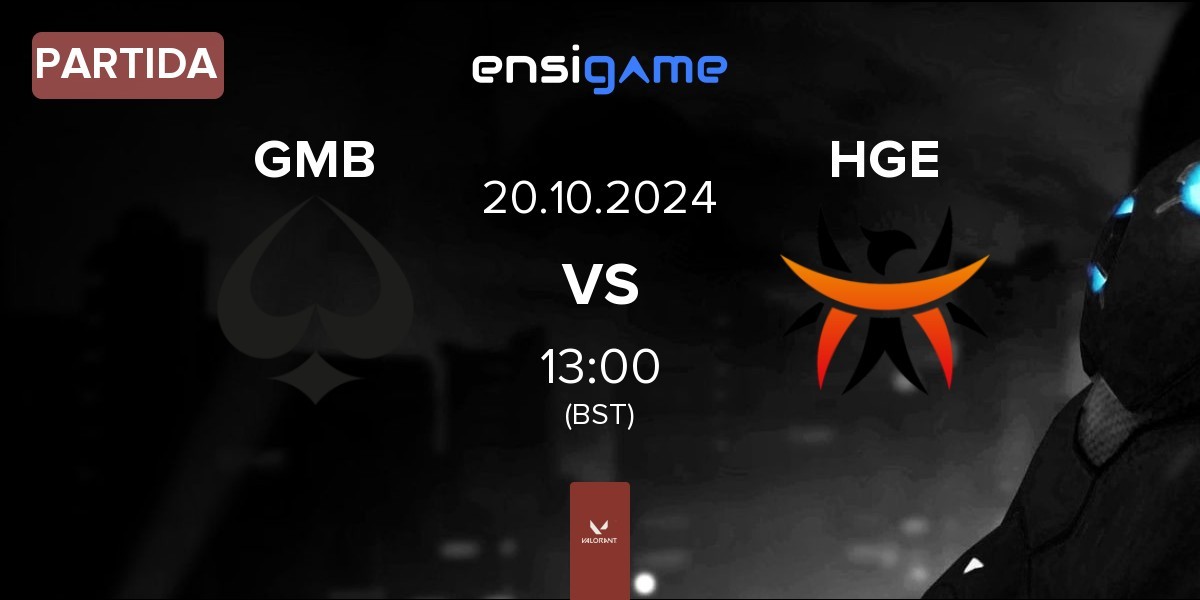 Partida GMBLERS GMB vs Happy Game Esport HGE | 20.10