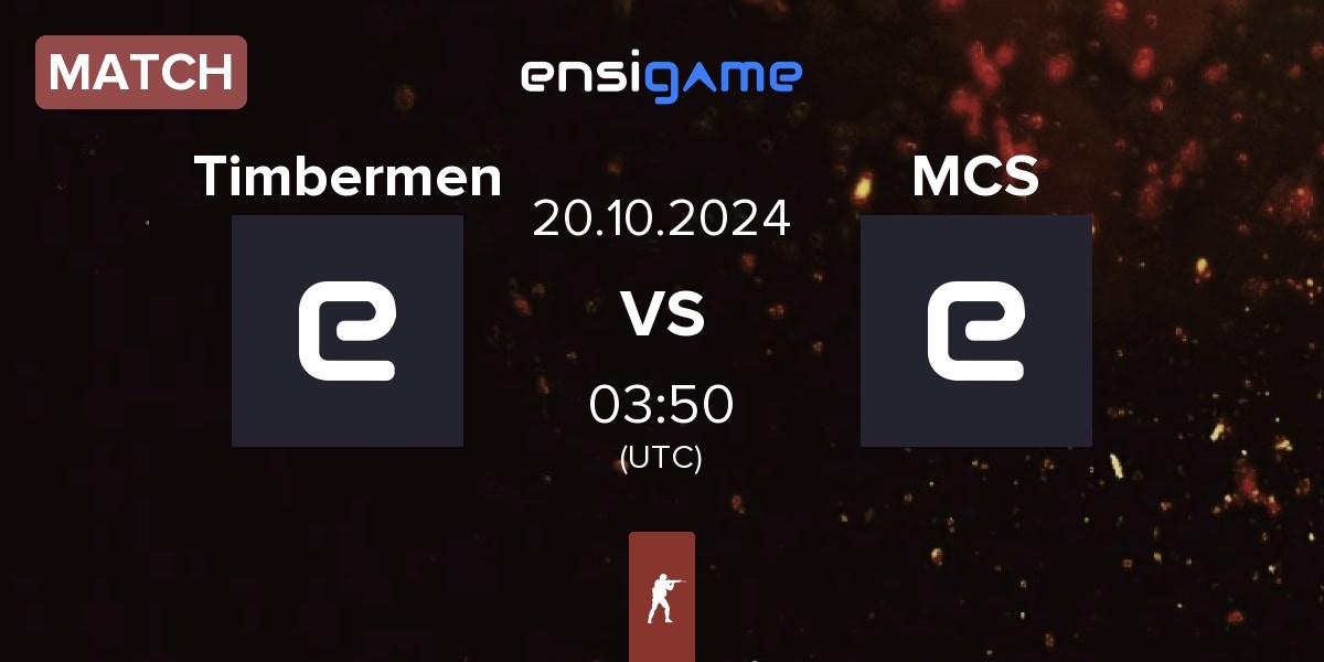 Match Timbermen vs MCS | 20.10