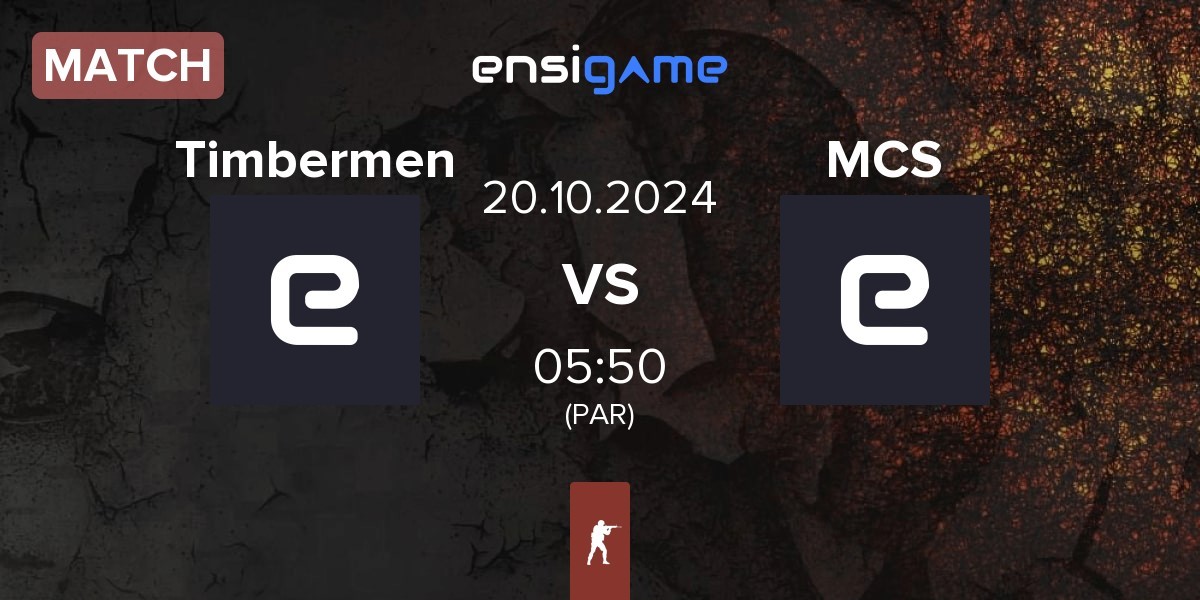 Match Timbermen vs MCS | 20.10