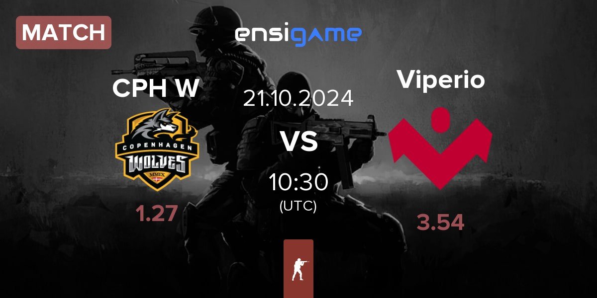 Match Copenhagen Wolves CPH W vs Viperio | 21.10