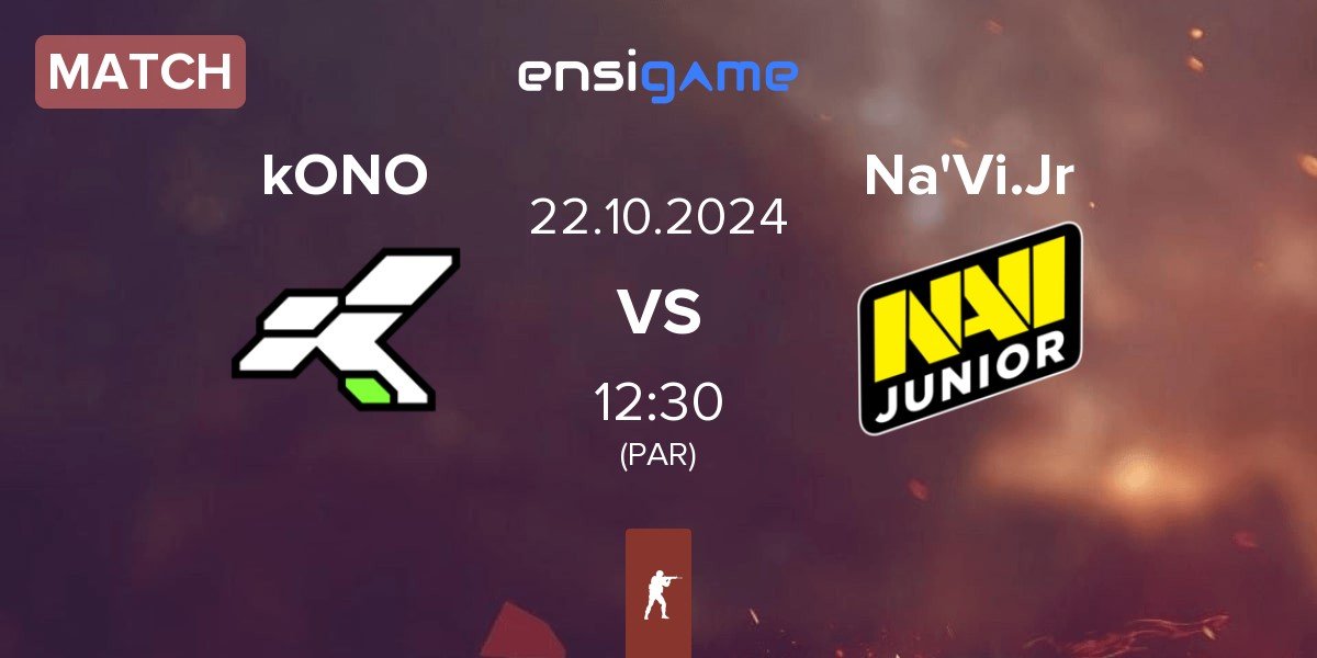 Match kONO.ECF kONO vs Natus Vincere Junior Na'Vi.Jr | 22.10