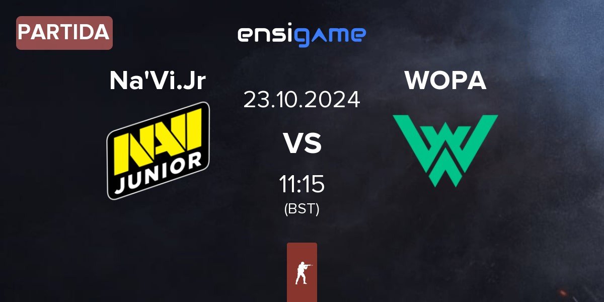 Partida Natus Vincere Junior Na'Vi.Jr vs WOPA Esport WOPA | 23.10