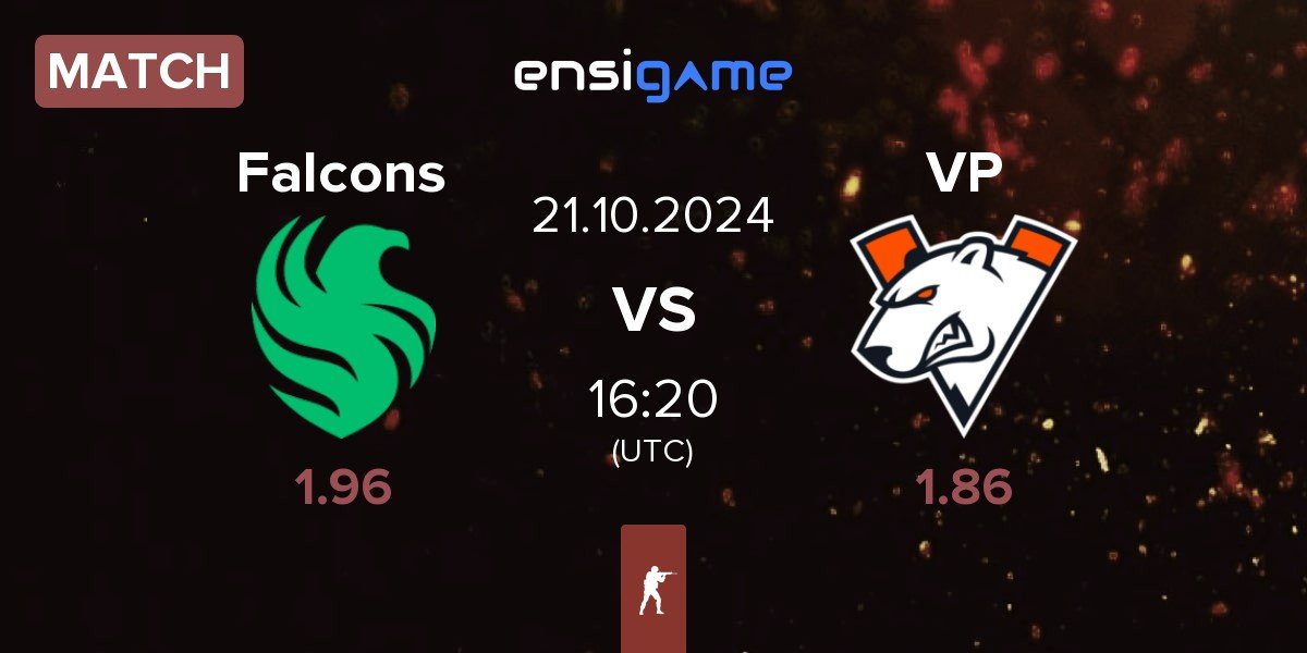 Match Team Falcons Falcons vs Virtus.Pro VP | 21.10