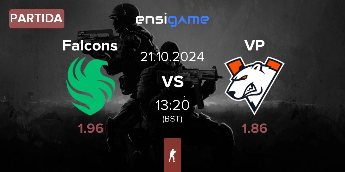 Partida Team Falcons Falcons vs Virtus.Pro VP | 21.10