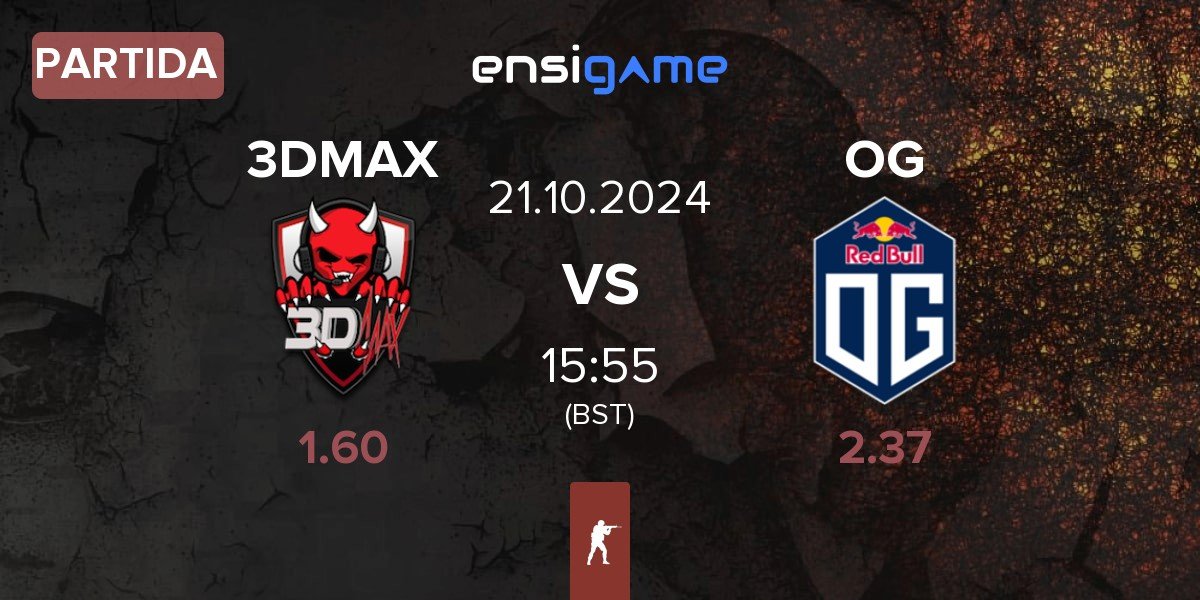 Partida 3DMAX vs OG Gaming OG | 21.10