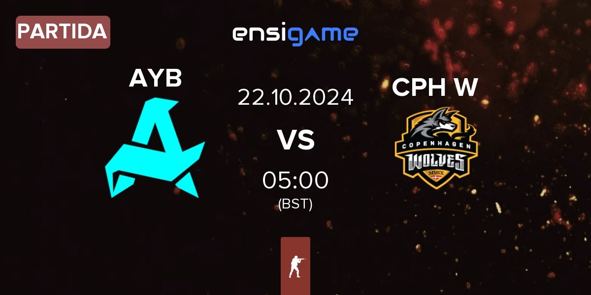 Partida Aurora Young Blud AYB vs Copenhagen Wolves CPH W | 22.10