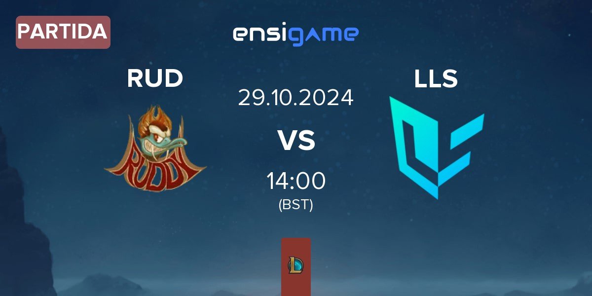 Partida Ruddy Esports RUD vs Lundqvist Lightside LLS | 29.10