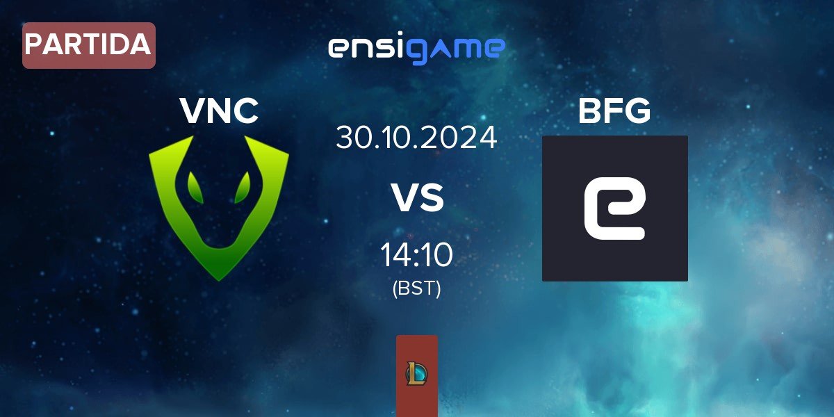 Partida Venomcrest Esports VNC vs Bitfix Gaming BFG | 30.10