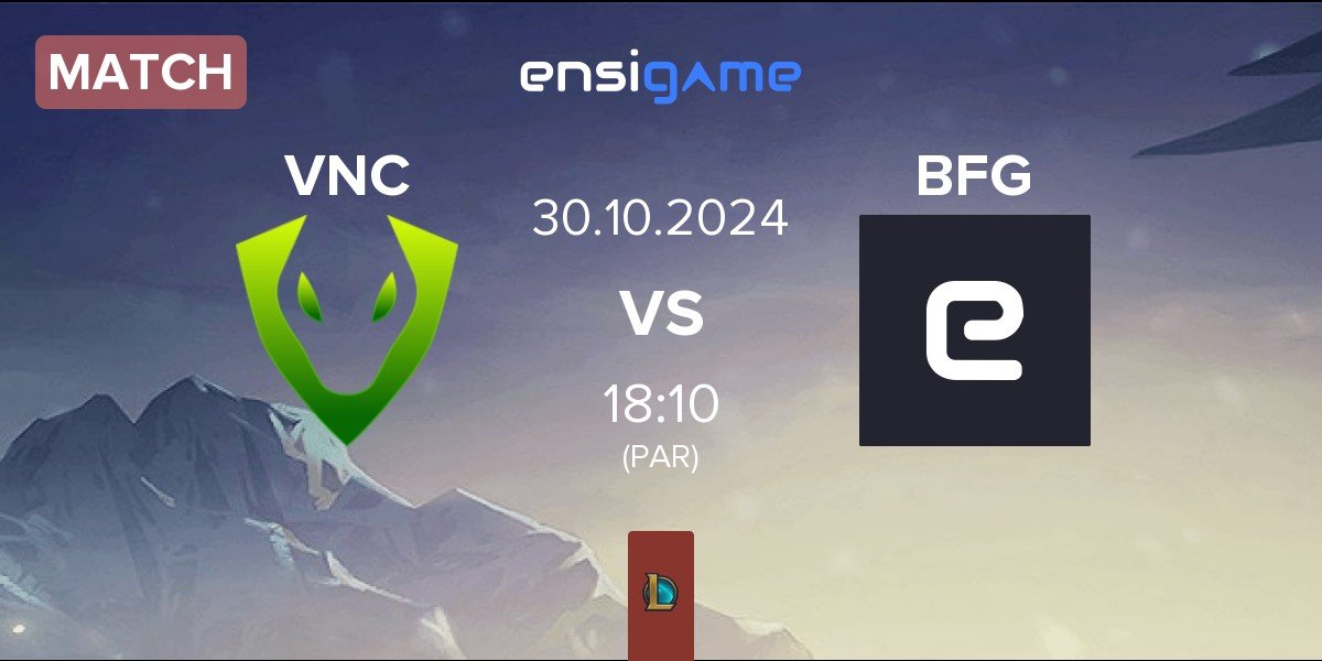 Match Venomcrest Esports VNC vs Bitfix Gaming BFG | 30.10