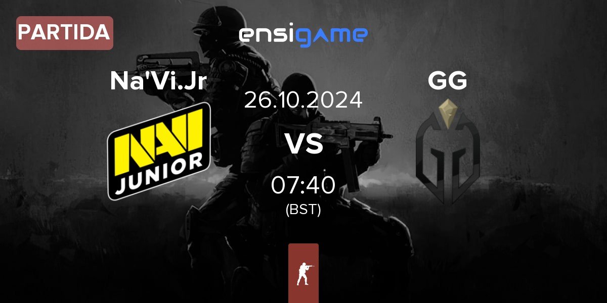 Partida Natus Vincere Junior Na'Vi.Jr vs Gaimin Gladiators GG | 26.10