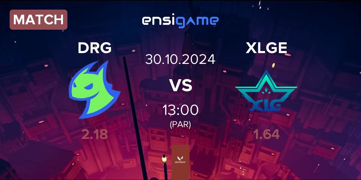 Match Dragon Ranger Gaming DRG vs XLG Esports XLGE | 30.10